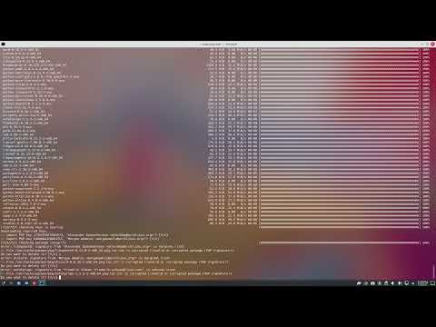 ArcoLinux : 2457 Updating an ALCI SSD - how to update Arch Linux - the horror/nightmare of the keys