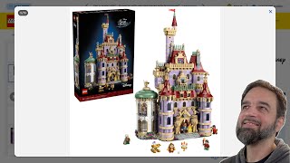 LEGO Disney Beauty & the Beast Castle reveal & 1st impressions! It's a winner?! #NotSponsored 43263