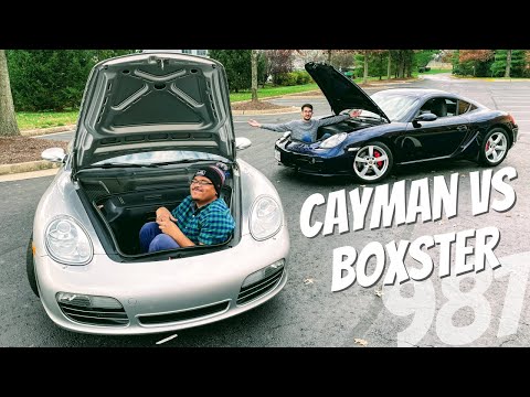 Porsche '987' Boxster S vs Cayman S - All Things Equal, Which One's Better?