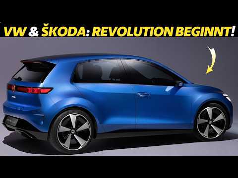 VW & Škoda 2026: These 6 electric cars will change everything!!!