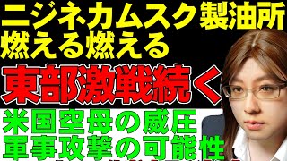 【ウクライナ情勢】ニジネカムスク製油所炎上。ウクライナ軍の攻撃。国産巡航ミサイル「フラミンゴ」発射映像公開。米軍の空母打撃群が展開し、緊張高まるベネズエラ。