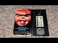 Opening To Child S Play 3 1992 VHS Damaged Tape