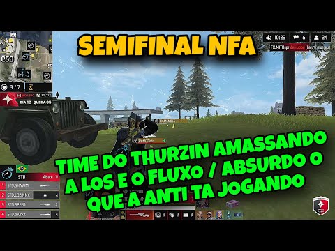 LIGA NFA TIME DO THURZIN AMASSANDO A LOS E O FLUXO / ABSURDO O QUE A ANTI TA JOGANDO 
