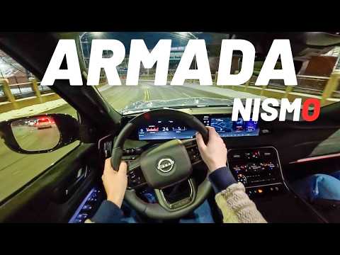 2026 Nissan Armada NISMO | POV Night Drive