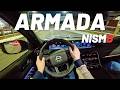 2026 Nissan Armada NISMO POV Night Drive