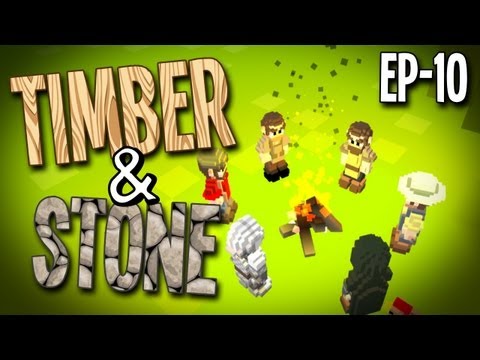 Timber and Stone Episode 10 - "Generikb the BEST Miner I've Ever Seen!!"