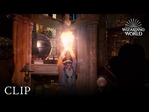 Fawkes Helps Dumbledore Escape His Arrest