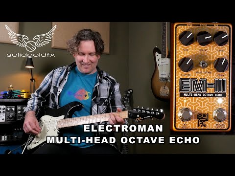 SolidGoldFX EM-III Multi-Head Octave Echo 2021 - Present - Gold image 7