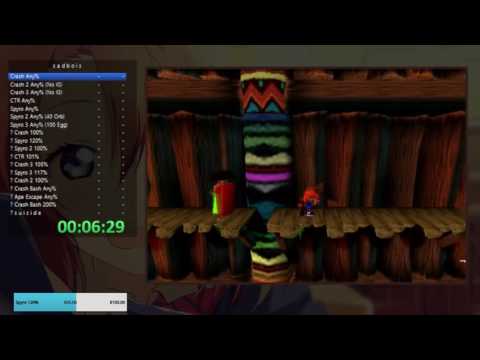 Crash Bandicoot any% Playthrough | Sprash Marathon [Part 1]