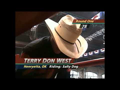 Terry Don West vs Salty Dog - 94 PBR Ft. Worth (86 pts)