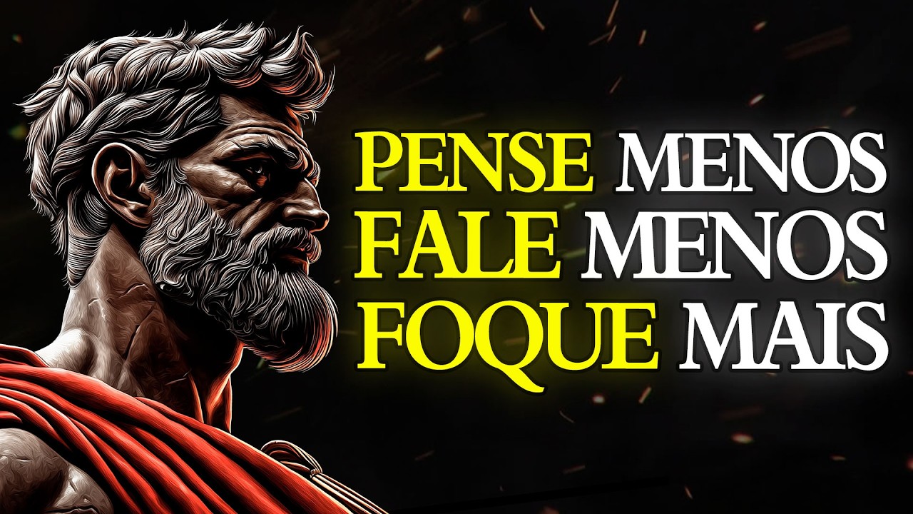 THE POWER TO THINK LESS, TALK LESS AND FOCUS MORE | STOICISM 🏛️