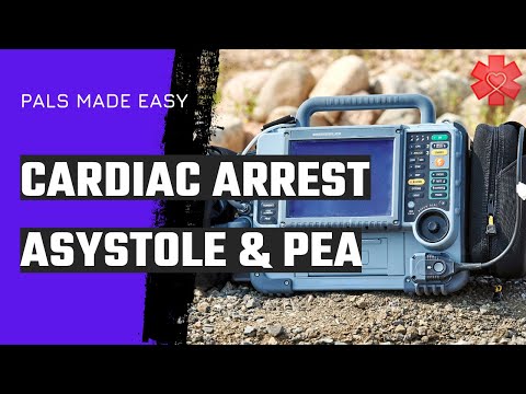 Pediatric Advanced Life Support (PALS) Cardiac Arrest Algorithm (A-systole & PEA)