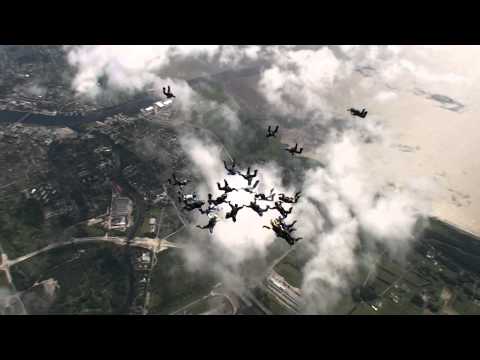 Skydiving - Estonian Record 2012 - 23way freefall formation