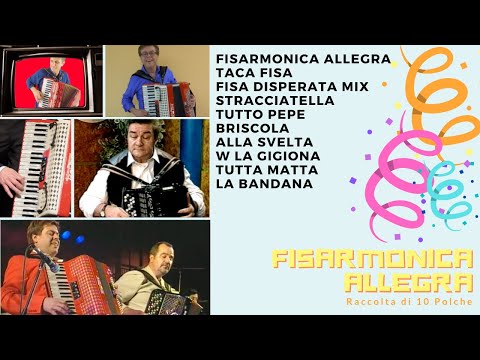 ACCORDION 🪗 TOP10 Polka "FISARMONICA ALLEGRA" @Musicainballo
