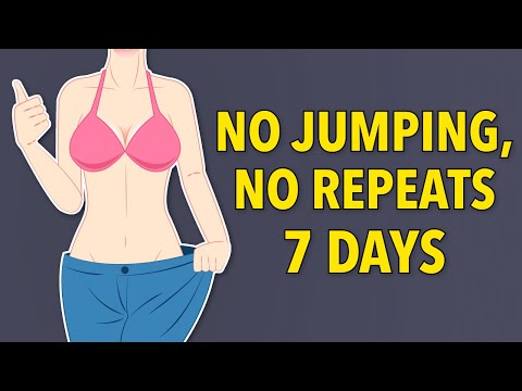 7-DAY FLUID WORKOUT FOR WEIGHT LOSS: NO JUMPING, NO REPEATS