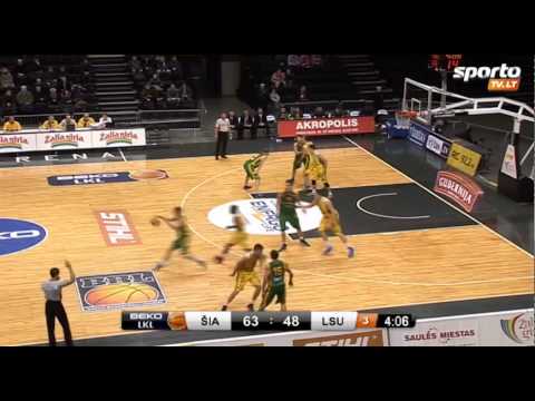 SportoTV.lt: LKL „Šiauliai" - „LSU-Atletas" 2014-01-18