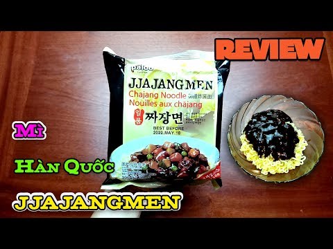 Avaliação Mì JJA Jang Men Chajang Noodle Korea ( Mubkang Vietnam ) | Văn Hóng