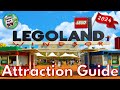 LEGOLAND Windsor ATTRACTION GUIDE - 2024 - All Rides & Shows - UK