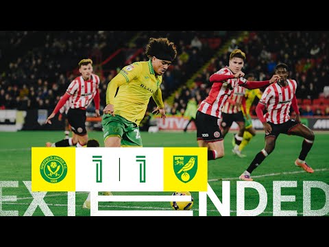 Sheffield United 1-1 Norwich City | Extended Highlights