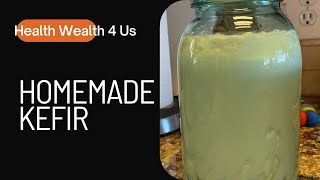 Homemade Kefir Step by Step Process | THICK & CREAMY