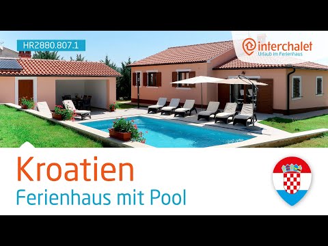 HR2880.807.1 (LBN394) **** - Ferienhaus Dori mit Pool für 8 Personen, Labin, Istrien, Kroatien