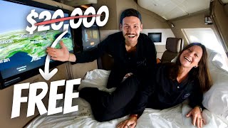 How We Paid $0 for This $20,000 First Class Seat (Singapore Airlines)