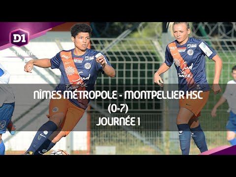 J1 : Nîmes Métropole Gard - Montpellier HSC (0-7), le résumé