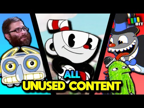 ALL Cuphead Unused Content | LOST BITS [TetraBitGaming]