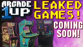 Arcade1up Leaked Games - DETAILED ANALYSIS!