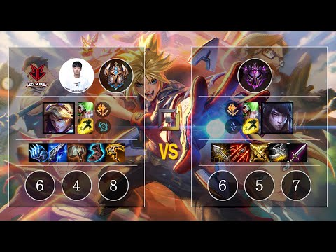 BRB Hena Ezreal vs Aphelios Bot - KR Challenger Patch 10.10
