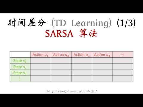 Sarsa算法 (TD Learning 1/3)