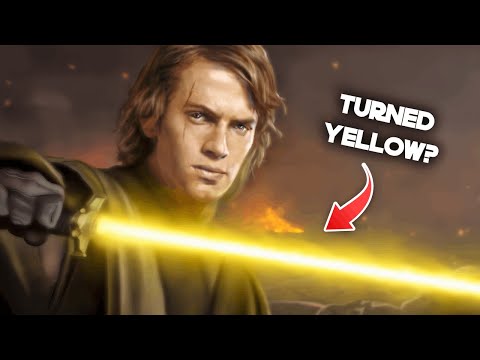 What If Anakin's Blade Turned Yellow During The Clone Wars?