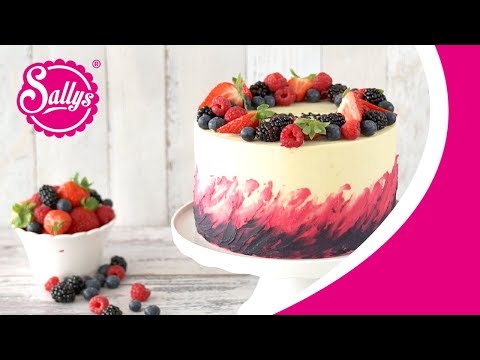 Muttertagstorte / Himbeercreme und bunte Früchte / Sallys Welt