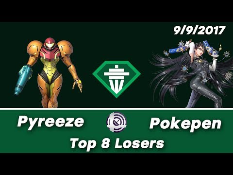 Emerald City V - Pyreeze (Samus)  Vs. Pokepen (Bayonetta) - Top 8 Losers