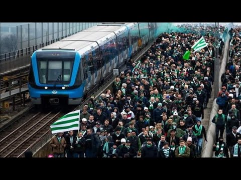 amazing support from bajen Fans • Hammarby IF 1-1 Kalmar FF • 🇸🇪 07.04.2019