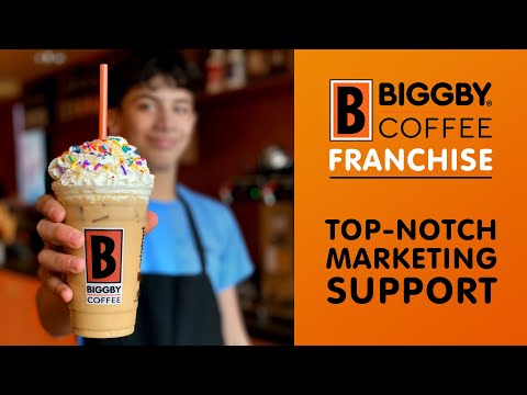 , title : 'BIGGBY COFFEE Franchise - Top-notch Marketing Support'
