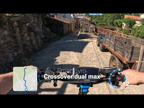 Ruta con smartgyro crossover dual max por sendero rio Lerez #smartgyro #crossover #rutas #offroad