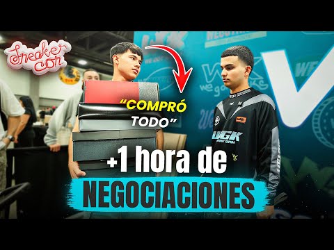¡NEGOCIAMOS +$12.000 EN TENIS EN SNEAKERCON DÍA 3!