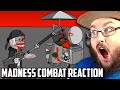 Watching Madness Combat For The 1st Time Madness Combat 1 8 REACTION