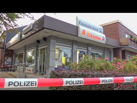 [GELDAUTOMATENSPRENGUNG IN NEUSS-NORF] - Täter auf Motorroller flüchtig - Großfahndung der Polizei -