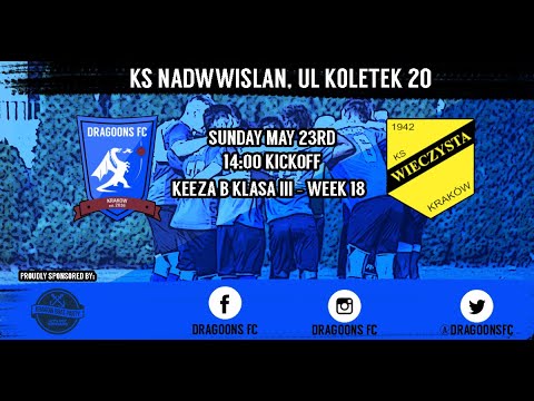 KRAKOW DRAGOONS FC - KS WIECZYSTA II | Week 18 - Not great, not terrible