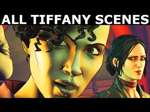All Tiffany Scenes - BATMAN Telltale Season 2 The Enemy Within (No Commentary)
