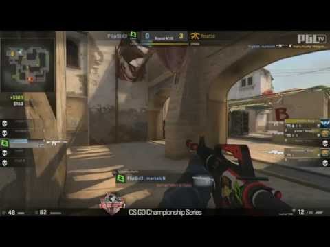 Fnatic vs FlipSid3 PGL CCS Blue Group Map 2 Mirage