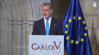 Palabras de S.M. el Rey en la entrega del XVI Premio Europeo Carlos V a Don António Guterres
