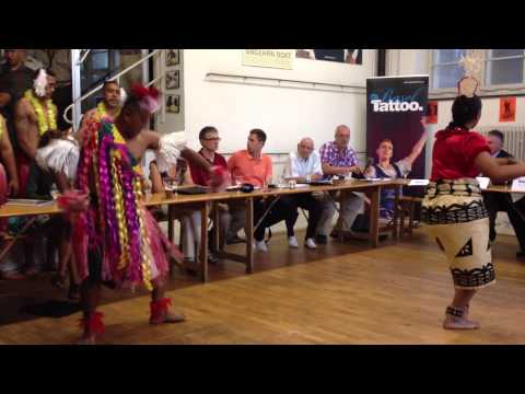 Medienkonferenz Tattoo, Aufführung «Royal Corps of Musicians», Tonga