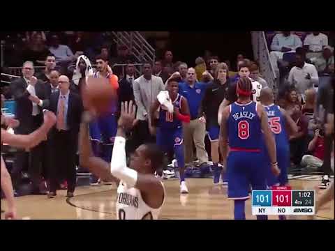KRISTAPS PORZINGIS DUNK AGAINST PELICANS