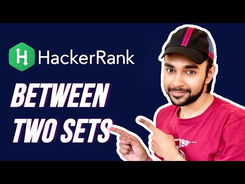 Between Two Sets Hackerrank Solution