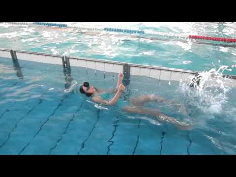 backstroke kick level2 - Kornelia Woźniak
