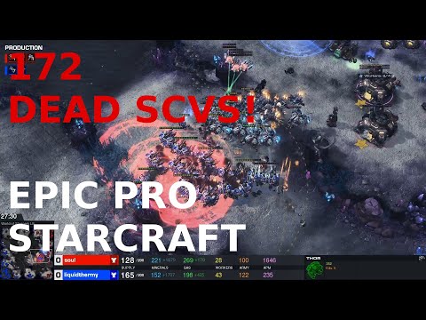 WORKER SLAUGHTER - STARCRAFT PRO MATCH (2020)! - uThermal vs souL