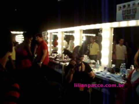 O backstage de Priscilla Darolt no SPFW Outono-Inverno 2009